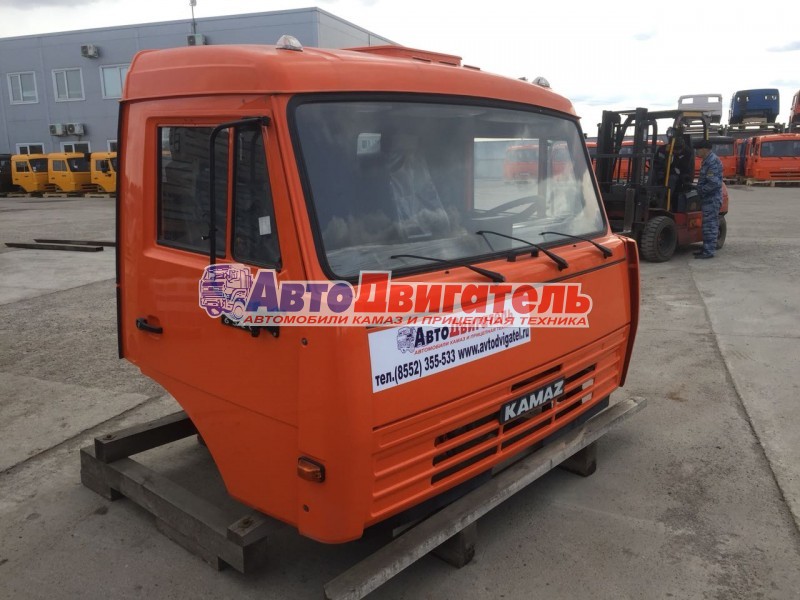 Кабина КамАЗ 6520-5099572-60 высокая крыша ПАО КАМАЗ