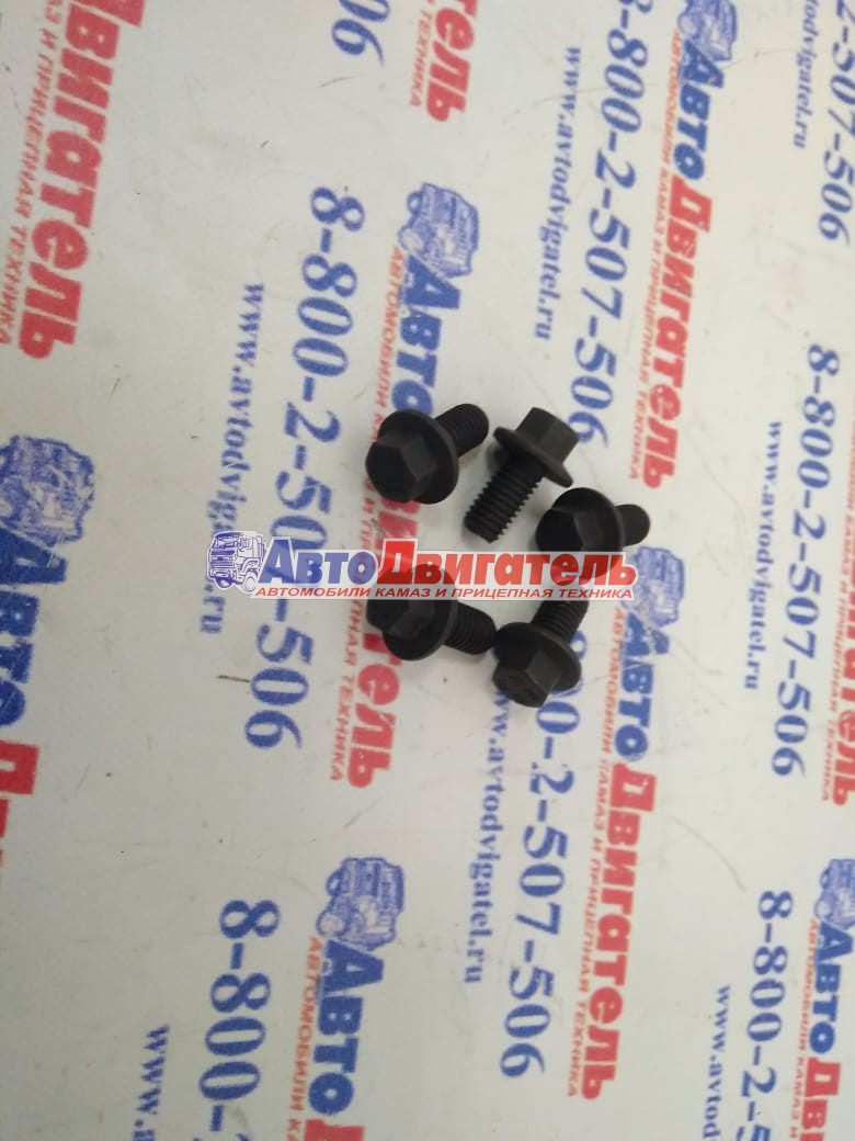 Болт M8x1.25x16 3900629 воздуш. компрессор, картер маховика КАМАЗ Cummins ISBe