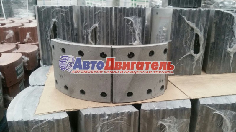 Колодка тормозная в сборе 6520-3501090 сварная КамАЗ АККОР