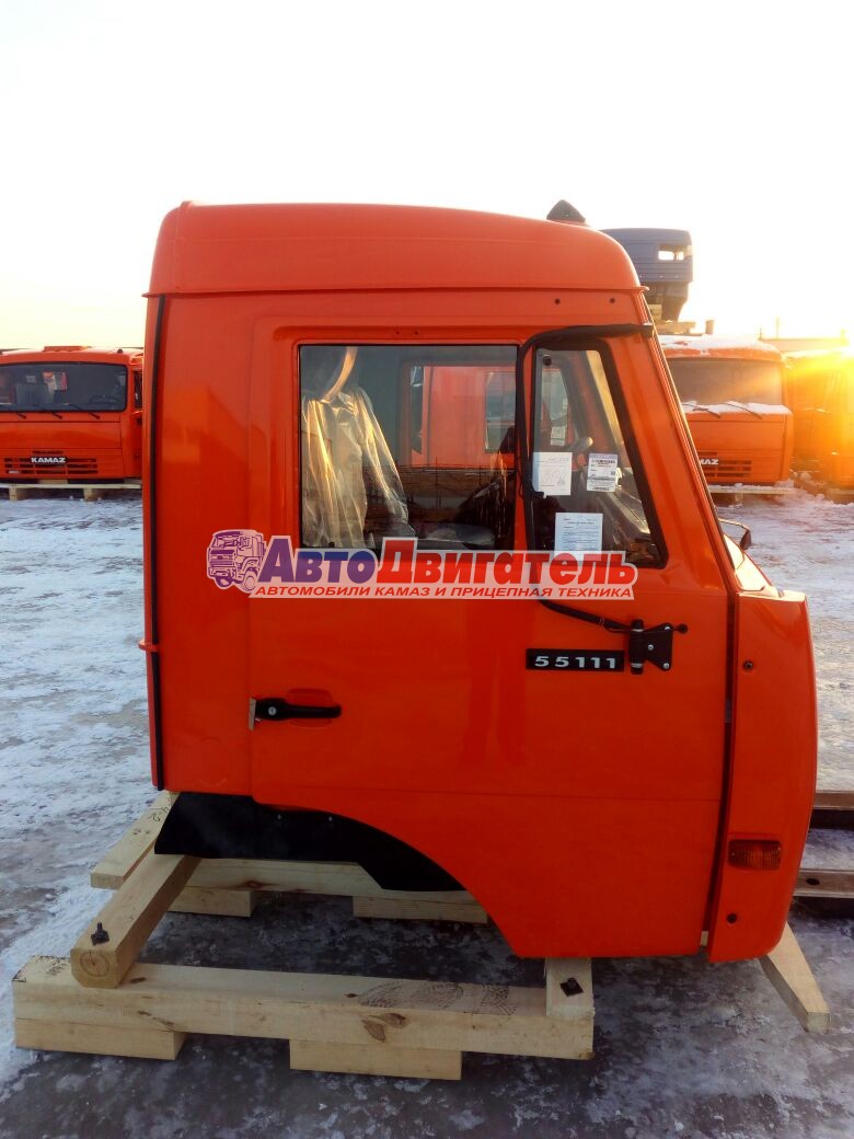Кабина КамАЗ 55111-5099518-10 высокая крыша, без спального места ПАО КАМАЗ