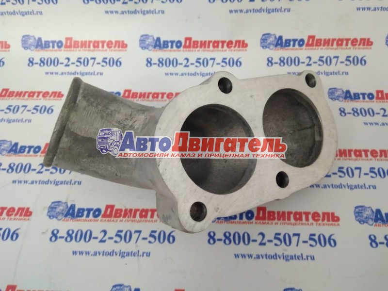 Патрубок водяной коробки 740-1303130-10 КАМАЗ, УРАЛ ПАО КАМАЗ
