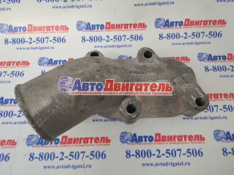 Патрубок водяной коробки 740-1303130-10 КАМАЗ, УРАЛ ПАО КАМАЗ