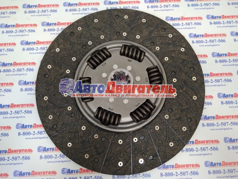 Диск сцепления ведомый 1878004109, 1878007210 d- 395mm КамАЗ Cummins SACHS